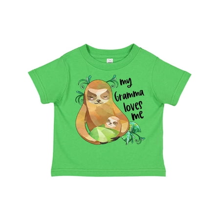 Inktastic My Gramma Loves Me Cute Sloth and Baby Gift Toddler Boy or Toddler Girl T-Shirt
Inktastic My Gramma Loves Me Cute Sloth and Baby Gift Toddler Boy or Toddler Girl T-Shirt