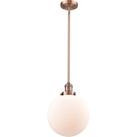 Antique Copper Tone Mini Pendants 10 Wide Matte White Cased Glass Steel/Cast Brass Medium Base LED 1 Light Fixture
Antique Copper Tone Mini Pendants 10 Wide Matte White Cased Glass Steel/Cast Brass Medium Base LED 1 Light Fixture