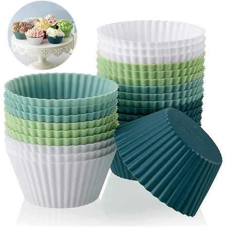 Reusable Silicone Baking Cups Muffin Liners Cake Dessert - Pack of 24 Morandi
Reusable Silicone Baking Cups Muffin Liners Cake Dessert - Pack of 24 Morandi