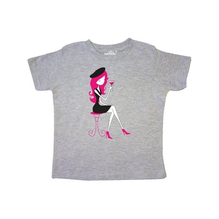 Inktastic French Girl Fashion Girl Pink Hair High Heels Gift Toddler Toddler Girl T-Shirt 
Inktastic French Girl Fashion Girl Pink Hair High Heels Gift Toddler Toddler Girl T-Shirt