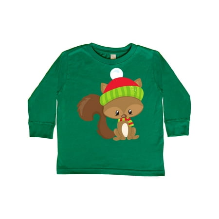 Inktastic Cute Squirrel Squirrel With Hat Scarf Fluffy Tail Gift Toddler Boy or Toddler Girl Long Sleeve T-Shirt
Inktastic Cute Squirrel Squirrel With Hat Scarf Fluffy Tail Gift Toddler Boy or Toddler Girl Long Sleeve T-Shirt