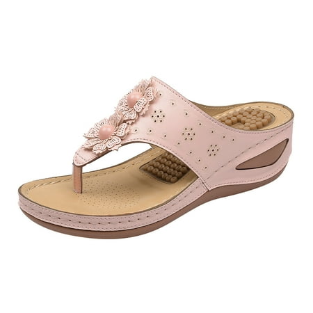 GNEIKDEING Flip Flops Sandals For Women With Arch Support For Comfortable Walk Summer Wedge Sandal M age Function Platform Shoes Gift on Clearance
GNEIKDEING Flip Flops Sandals For Women With Arch Support For Comfortable Walk Summer Wedge Sandal M age Function Platform Shoes Gift on Clearance