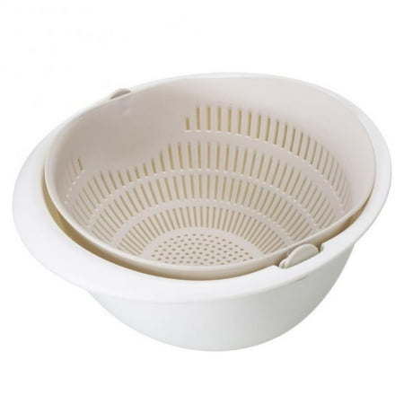 Detachable Kitchen Sink Rotating Drain Basin Bowl Rice Wash Filter Bast Vegetable Washing Basin Multifunctional Double Layer
Detachable Kitchen Sink Rotating Drain Basin Bowl Rice Wash Filter Bast Vegetable Washing Basin Multifunctional Double Layer