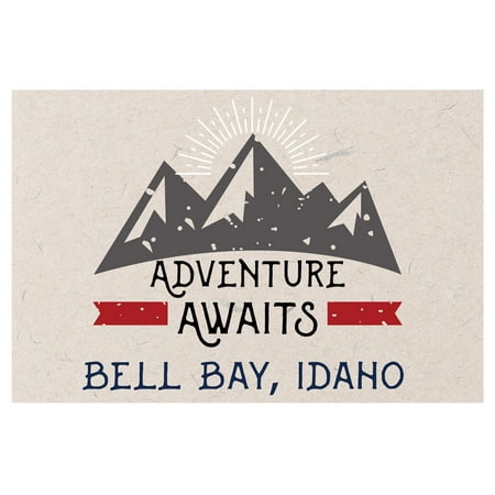Bell Bay Idaho Souvenir 2x3 Inch Fridge Magnet Adventure Awaits Design
