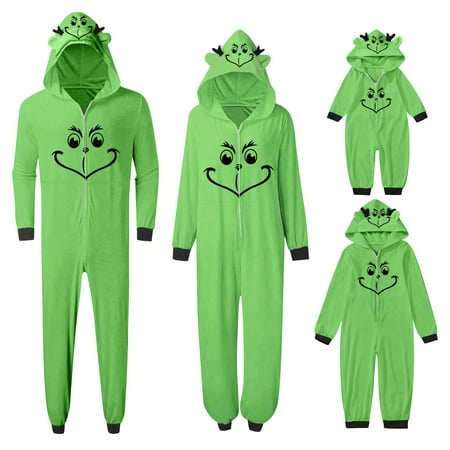 2024 Christmas Grinch Family Matching Loungewear Family Matching Hooded Grinch Print Bodysuit Long-Sleeved Sleepwear for Baby Kid Men Women Couples
2024 Christmas Grinch Family Matching Loungewear Family Matching Hooded Grinch Print Bodysuit Long-Sleeved Sleepwear for Baby Kid Men Women Couples