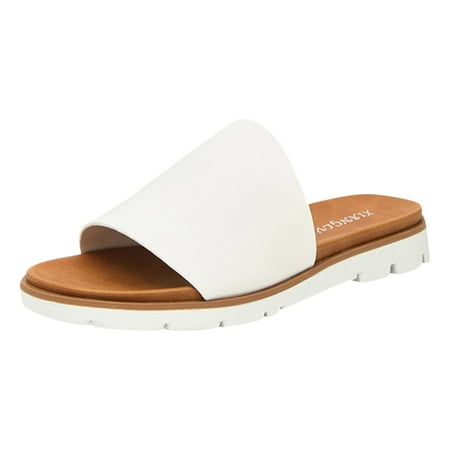 KI-8jcuD Slippers For Women Indoor And Outdoor Open Toe Women Sandals Fashion New Pattern Summer Solid Color Slip On Flat Comfortable Beach Sandals Non Slip Sandals 3 Strap Sandals Women Dress Sanda
KI-8jcuD Slippers For Women Indoor And Outdoor Open Toe Women Sandals Fashion New Pattern Summer Solid Color Slip On Flat Comfortable Beach Sandals Non Slip Sandals 3 Strap Sandals Women Dress Sanda