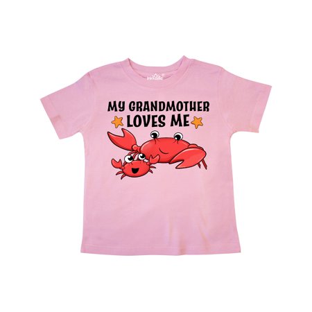 Inktastic My Grandmother Loves Me- cute crab family Gift Toddler Boy or Toddler Girl T-Shirt
Inktastic My Grandmother Loves Me- cute crab family Gift Toddler Boy or Toddler Girl T-Shirt