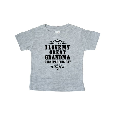Inktastic Grandparents Day I Love My Great Grandma Gift Baby Boy or Baby Girl T-Shirt
Inktastic Grandparents Day I Love My Great Grandma Gift Baby Boy or Baby Girl T-Shirt