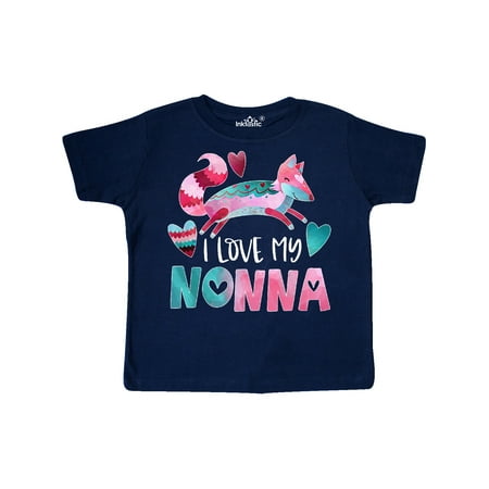 Inktastic I Love My Nonna Pink and Blue Fox with Hearts Gift Toddler Boy or Toddler Girl T-Shirt
Inktastic I Love My Nonna Pink and Blue Fox with Hearts Gift Toddler Boy or Toddler Girl T-Shirt