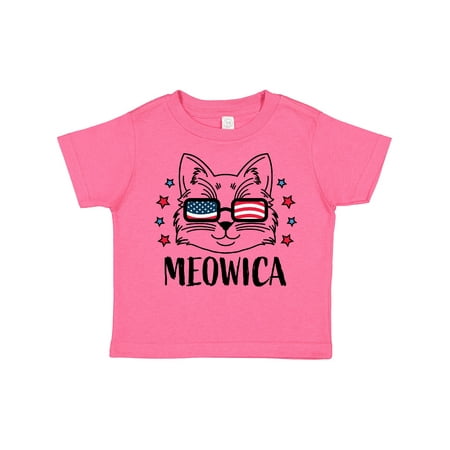 Inktastic 4th of July Meowica Cat in Flag Sunglasses Gift Toddler Boy or Toddler Girl T-Shirt
Inktastic 4th of July Meowica Cat in Flag Sunglasses Gift Toddler Boy or Toddler Girl T-Shirt