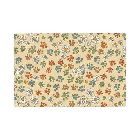Placemats Set of 6 Paw In Groovy Style Place mats for Dining Table Indoor/Outdoor Cute Heat Resistant Washable Table Mats(18 x 12 )
Placemats Set of 6 Paw In Groovy Style Place mats for Dining Table Indoor/Outdoor Cute Heat Resistant Washable Table Mats(18 x 12 )
