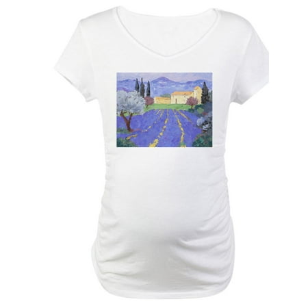CafePress - Lavender Farm Maternity T Shirt - Cotton Maternity T-shirt Cute & Funny Pregnancy Tee
CafePress - Lavender Farm Maternity T Shirt - Cotton Maternity T-shirt Cute & Funny Pregnancy Tee