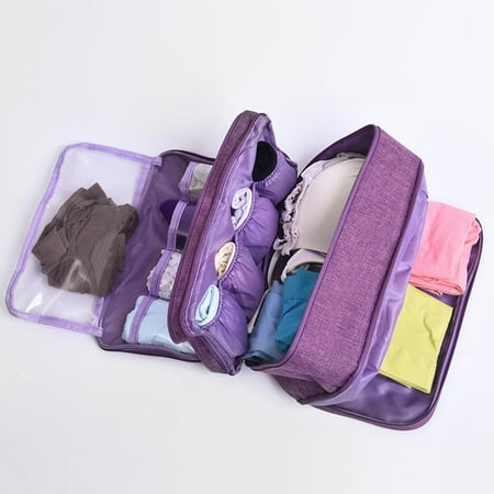 Multi-Layer Bra Underware Drawer Organizers Travel Storage Dividers Box Bag Socks Briefs Cloth Case Clothing Accessories Supplies Purple
Multi-Layer Bra Underware Drawer Organizers Travel Storage Dividers Box Bag Socks Briefs Cloth Case Clothing Accessories Supplies Purple