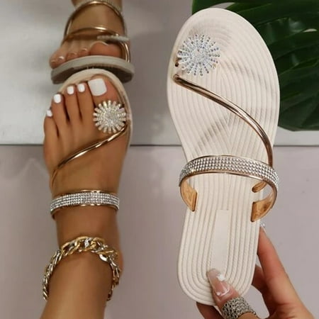 LEEy-World Walking Shoes Women Women Flat Thong Sandals Summer Casual Ankle T-Strap Elastic Walking Beach Flat Shoes Sandals
LEEy-World Walking Shoes Women Women Flat Thong Sandals Summer Casual Ankle T-Strap Elastic Walking Beach Flat Shoes Sandals