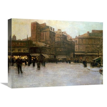 22 in. Place Du Delta Art Print - Luigi Loir