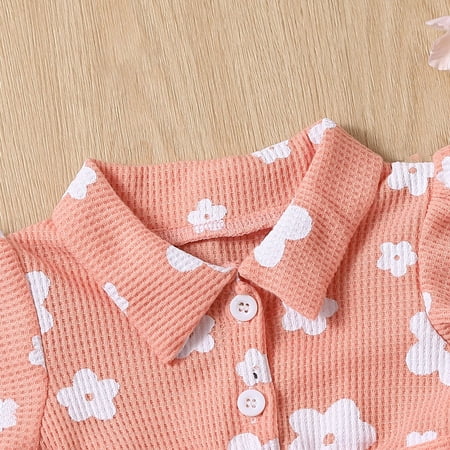 PEASKJP Girls Rompers and Jumpsuits Soft Baby Girls Short Sleeve Skin-friendly Cotton Bodysuits Orange 6-12 Months
PEASKJP Girls Rompers and Jumpsuits Soft Baby Girls Short Sleeve Skin-friendly Cotton Bodysuits Orange 6-12 Months