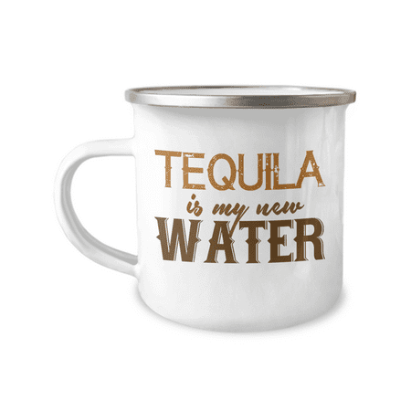 Tequila Lover Coffee Mug Tequila Is My New Water -12 Oz Stainless Steel Enamel Finish White Camper Coffee Mug
Tequila Lover Coffee Mug Tequila Is My New Water -12 Oz Stainless Steel Enamel Finish White Camper Coffee Mug