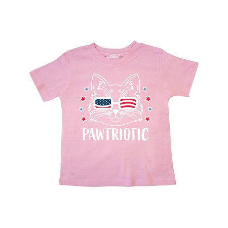 Inktastic Pawtriotic with Cat in American Flag Sunglasses Gift Toddler Boy or Toddler Girl T-Shirt
Inktastic Pawtriotic with Cat in American Flag Sunglasses Gift Toddler Boy or Toddler Girl T-Shirt