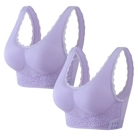 JGGSPWM Bra Comfy Corset Bra Front Cross Support Side Buckle Lace Bras Slim and Shape Bra Purple XXXL
JGGSPWM Bra Comfy Corset Bra Front Cross Support Side Buckle Lace Bras Slim and Shape Bra Purple XXXL