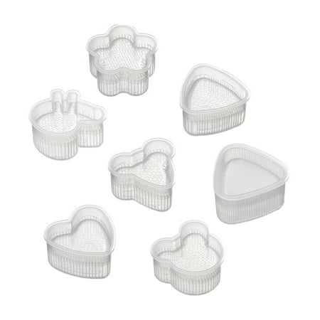 Meizhencang 7/8Pcs/Set Sushi Mold Food Grade Easy to Demold DIY Adorable Bear Triangular Rice Ball Maker Bento Accessories
Meizhencang 7/8Pcs/Set Sushi Mold Food Grade Easy to Demold DIY Adorable Bear Triangular Rice Ball Maker Bento Accessories