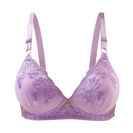 Women s Full Coverage Bra Lace Floral Embroidery Lingerie Bras Casual High Support Push-up Breatheable Lace Everyday Bra
Women s Full Coverage Bra Lace Floral Embroidery Lingerie Bras Casual High Support Push-up Breatheable Lace Everyday Bra