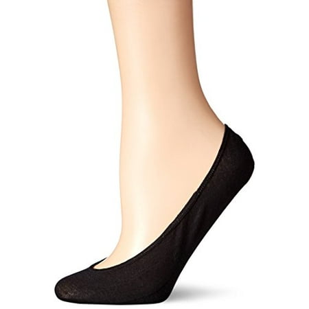 Calvin Klein Women s 2 Pair Cotton Cushion Sole Liner black/Blk 6-9.5