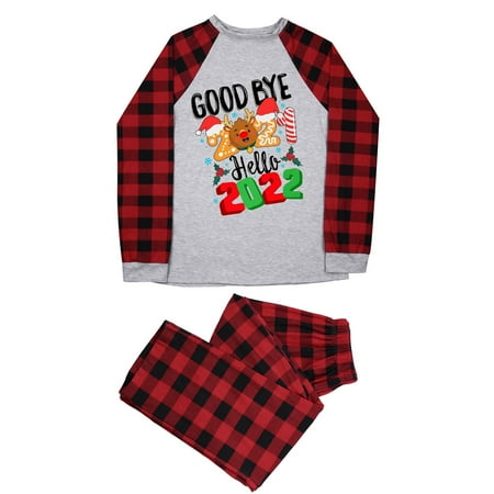 Randolph Family Matching Christmas Pajamas Set Plaid Sleeves Cute Pattern Printing Festival For Adults & Kids Parent-Child Outfit
Randolph Family Matching Christmas Pajamas Set Plaid Sleeves Cute Pattern Printing Festival For Adults & Kids Parent-Child Outfit