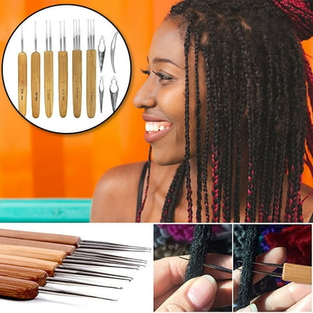 WOXINDA 10PCS Crochet Hook Tool Set 6 Pieces Hair Extensions 4 Pieces Hair Locking Tool
WOXINDA 10PCS Crochet Hook Tool Set 6 Pieces Hair Extensions 4 Pieces Hair Locking Tool