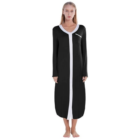 Maternity Nursing Nightdress - Women s Nightgown Long Sleepshirts Long Sleeve Comfortable Soft Sleepwear Full Length Sleep Dress Nursing Loungewear S-XXL
Maternity Nursing Nightdress - Women s Nightgown Long Sleepshirts Long Sleeve Comfortable Soft Sleepwear Full Length Sleep Dress Nursing Loungewear S-XXL