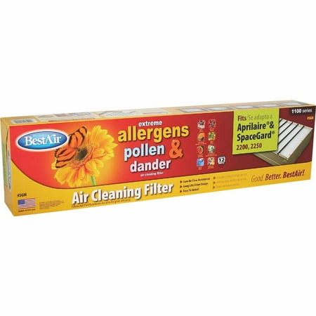 BestAir 20 In. x 25 In. x 6 In. Aprilaire & Space-Gard MERV 11 Furnace Filter A201-SGM-11R 472832
BestAir 20 In. x 25 In. x 6 In. Aprilaire & Space-Gard MERV 11 Furnace Filter A201-SGM-11R 472832