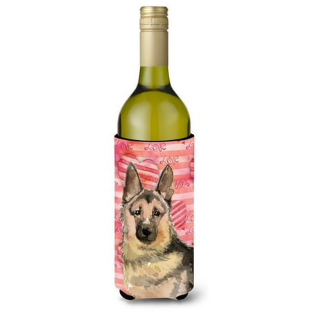 German Shepherd Love Wine Bottle Beverge Insulator Hugger