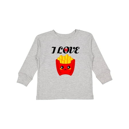 Inktastic Fry Lover I Love French Fries Gift Toddler Boy or Toddler Girl Long Sleeve T-Shirt
Inktastic Fry Lover I Love French Fries Gift Toddler Boy or Toddler Girl Long Sleeve T-Shirt
