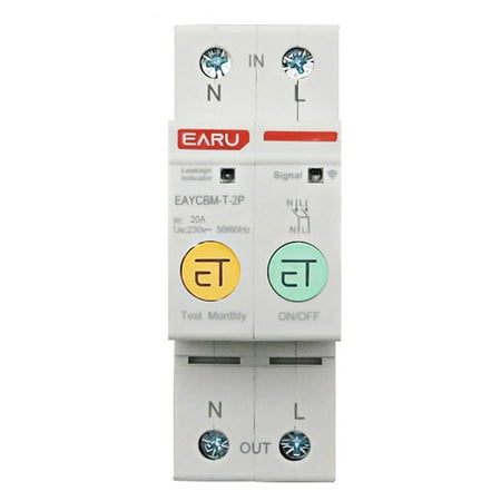 2P Compatible With Tuya Wifi Smart Energy Power Consumption Kwh Meter Breaker