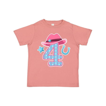 Inktastic Four with Cowgirl Hat Star and Horseshoe Gift Toddler Toddler Girl T-Shirt
Inktastic Four with Cowgirl Hat Star and Horseshoe Gift Toddler Toddler Girl T-Shirt