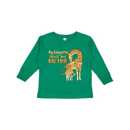 Inktastic My Babysitter Loves Me Big Time Cute Giraffe Family Gift Toddler Boy or Toddler Girl Long Sleeve T-Shirt
Inktastic My Babysitter Loves Me Big Time Cute Giraffe Family Gift Toddler Boy or Toddler Girl Long Sleeve T-Shirt