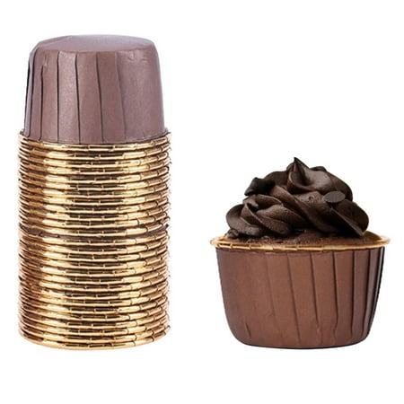 Younar Cupcake Liners 50Pcs Aluminum Foil Cupcake Wrappers for Dessert Baking Supplies Heat-resistant Muffin Liners for Wedding Birthday Party Bakery
Younar Cupcake Liners 50Pcs Aluminum Foil Cupcake Wrappers for Dessert Baking Supplies Heat-resistant Muffin Liners for Wedding Birthday Party Bakery