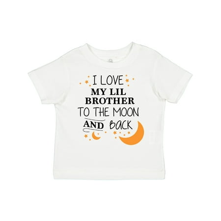 Inktastic I Love My Lil Brother to the Moon and Back Gift Toddler Boy or Toddler Girl T-Shirt
Inktastic I Love My Lil Brother to the Moon and Back Gift Toddler Boy or Toddler Girl T-Shirt