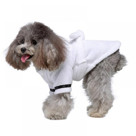 Hazel Tech Soft Pet Bathrobe Adjustable Belt Polyester Quick-drying Robe Warm Animal Pajamas Hooded Bathrobe For Pet Dog Cat
Hazel Tech Soft Pet Bathrobe Adjustable Belt Polyester Quick-drying Robe Warm Animal Pajamas Hooded Bathrobe For Pet Dog Cat