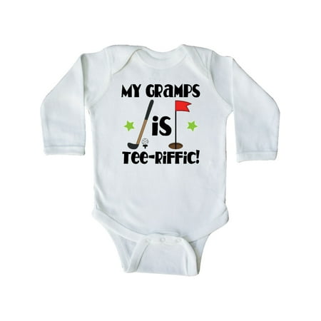 Inktastic Gramps Golf Grandchild Gift Gift Baby Boy or Baby Girl Long Sleeve Bodysuit
Inktastic Gramps Golf Grandchild Gift Gift Baby Boy or Baby Girl Long Sleeve Bodysuit