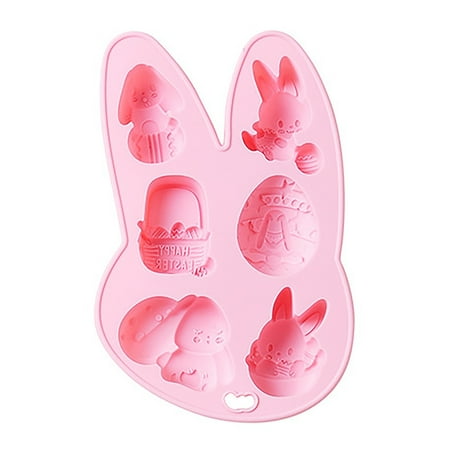 UDIYO Cake Mold Lovely Rabbit Shape Cake Mold Easter Style Smooth Surface Silicone Chocolate Mold for Home
UDIYO Cake Mold Lovely Rabbit Shape Cake Mold Easter Style Smooth Surface Silicone Chocolate Mold for Home