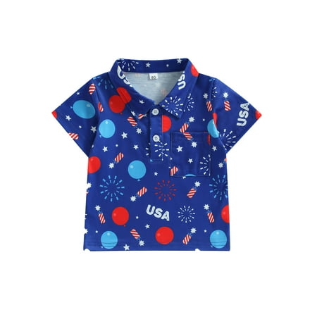 Qtinghua Toddler Baby Boys 4th of July Clothes Summer Casual Shirt Short Sleeve Lapel Stars/Heart/Hat Eyeglasses Print Tops Dark Blue 1-2 Years
Qtinghua Toddler Baby Boys 4th of July Clothes Summer Casual Shirt Short Sleeve Lapel Stars/Heart/Hat Eyeglasses Print Tops Dark Blue 1-2 Years