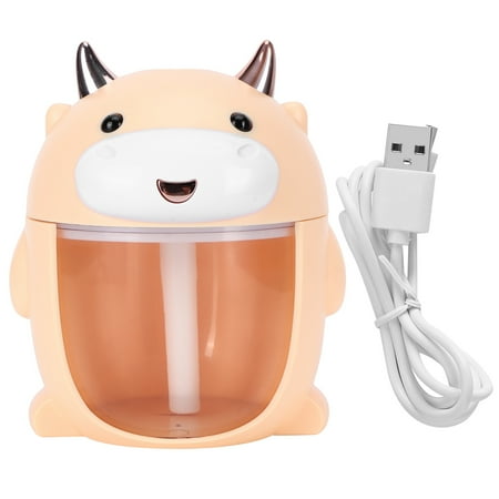 Humidifier With Colorful Ambient Lamp Aroma Humidifier Mini Cow-Shaped Soft Cute For Car Home
Humidifier With Colorful Ambient Lamp Aroma Humidifier Mini Cow-Shaped Soft Cute For Car Home