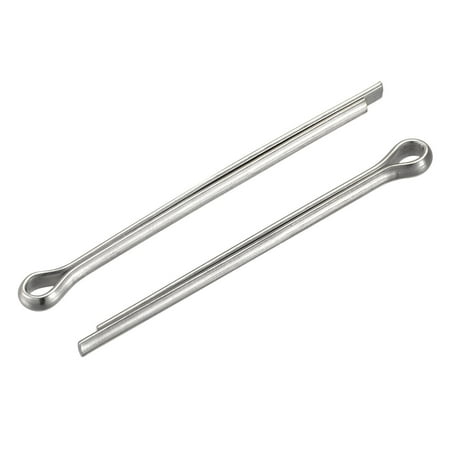 Uxcell Split Cotter Pin 3mm x 45mm Stainless Steel Clip Fastener Fitting Silver Tone 15Pack
Uxcell Split Cotter Pin 3mm x 45mm Stainless Steel Clip Fastener Fitting Silver Tone 15Pack