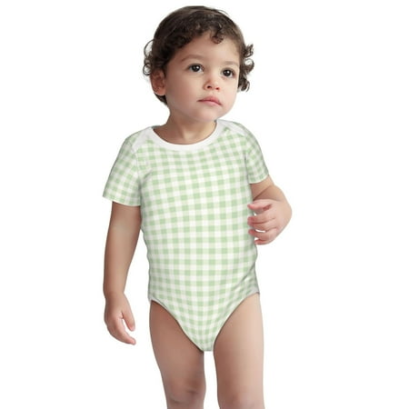 Fotbe Green Checkboard Pattern Unisex-baby Short-sleeve Bodysuit Short Sleeve Bodysuits One-piece 100% Organic Cotton for Infant Baby Boys Unisex-6 Months
Fotbe Green Checkboard Pattern Unisex-baby Short-sleeve Bodysuit Short Sleeve Bodysuits One-piece 100% Organic Cotton for Infant Baby Boys Unisex-6 Months