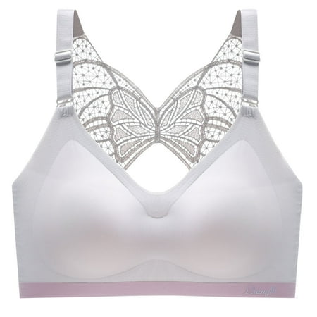 CAICJ98 Plus Size Lingerie Comfort Devotion Lace Bra Wirefree Bra with Full Coverage Push-Up Bra with Natural Lift Comfortable Bra Purple 4X-L
CAICJ98 Plus Size Lingerie Comfort Devotion Lace Bra Wirefree Bra with Full Coverage Push-Up Bra with Natural Lift Comfortable Bra Purple 4X-L