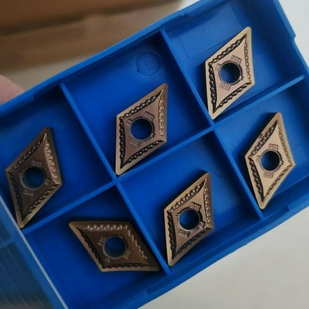 10PCS DNMG150408 -MS DNMG432 CNC lathe carbide inserts turning Tool inserts