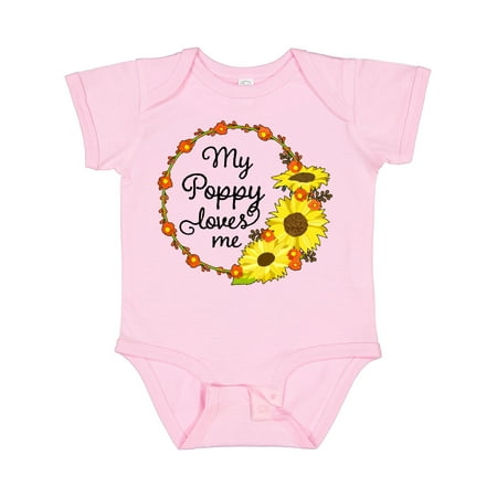 Inktastic My Poppy Loves Me with Sunflower Wreath Gift Baby Boy or Baby Girl Bodysuit
Inktastic My Poppy Loves Me with Sunflower Wreath Gift Baby Boy or Baby Girl Bodysuit