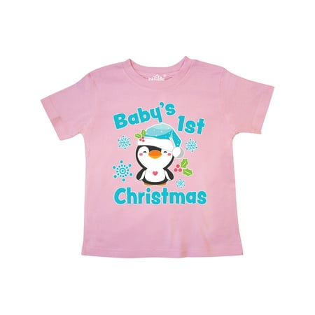Inktastic Baby s 1st Christmas with Cute Penguin and Snowflakes Gift Toddler Boy or Toddler Girl T-Shirt
Inktastic Baby s 1st Christmas with Cute Penguin and Snowflakes Gift Toddler Boy or Toddler Girl T-Shirt