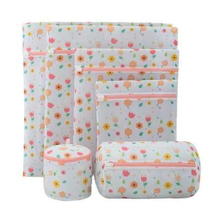 FaLX 6Pcs Laundry Bag with Zipper Thick Fine Mesh Patterns Printing Foldable Cleaning Polyester Underwear Bra Clothing Washing Bag for Travel
FaLX 6Pcs Laundry Bag with Zipper Thick Fine Mesh Patterns Printing Foldable Cleaning Polyester Underwear Bra Clothing Washing Bag for Travel