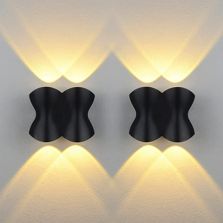 Wall Light 4W 2Pcs 3200K Led Indoor Wall Light 220V Warm White Source Wall Lamp For Living Room Bedroom Hallway(Black)
Wall Light 4W 2Pcs 3200K Led Indoor Wall Light 220V Warm White Source Wall Lamp For Living Room Bedroom Hallway(Black)